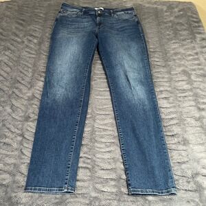 Mavi Emma Slim Boyfriend Jeans Women 33/32 Medium Wash Stretch Denim M1017021834